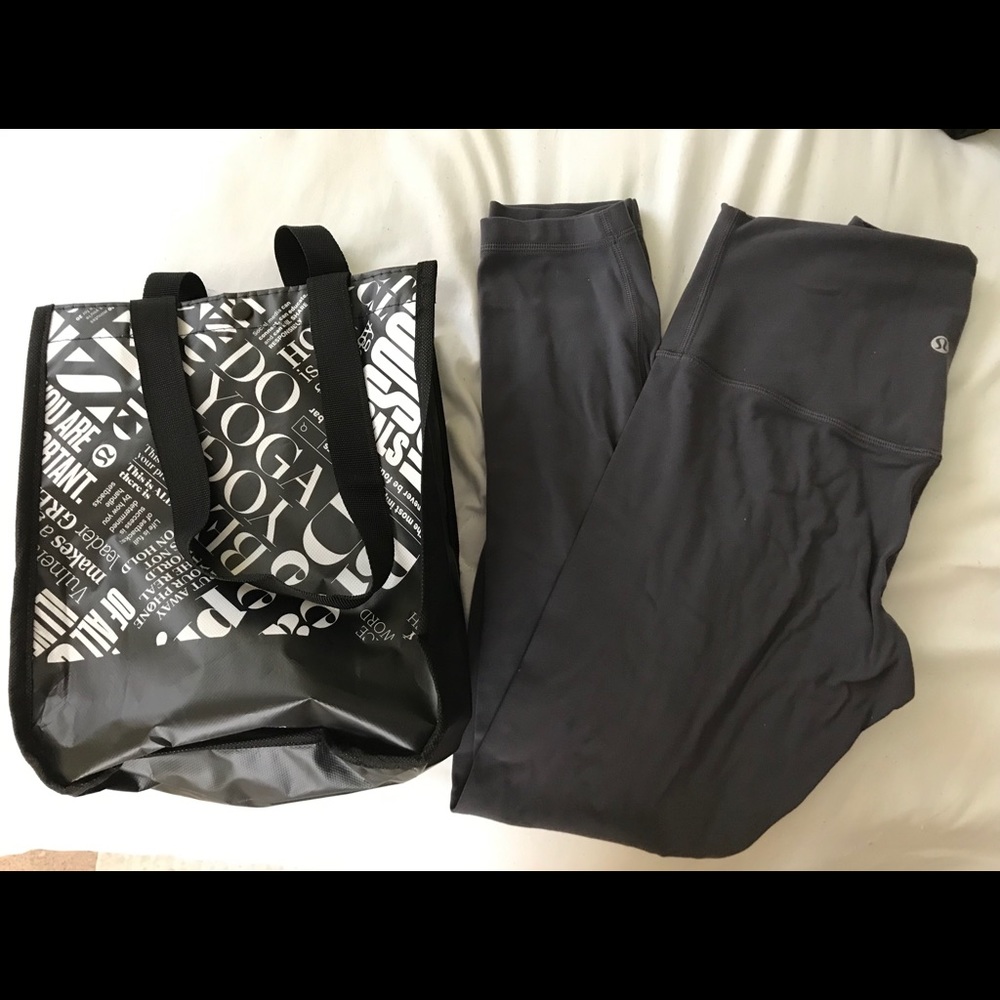 Grey lululemon aligns